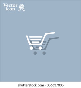 Vector shopping cart icon