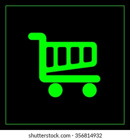 Vector shopping cart icon