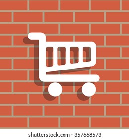 Vector shopping cart icon