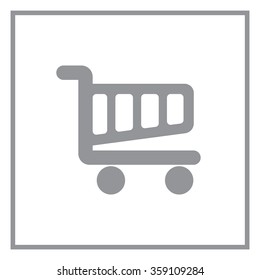 Vector shopping cart icon