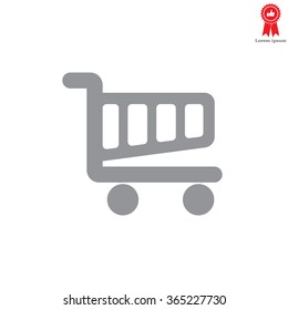 Vector shopping cart icon