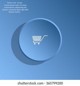 Vector shopping cart icon