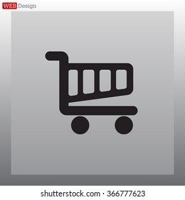 Vector shopping cart icon