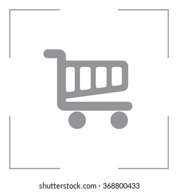 Vector shopping cart icon