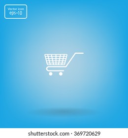 Vector shopping cart icon