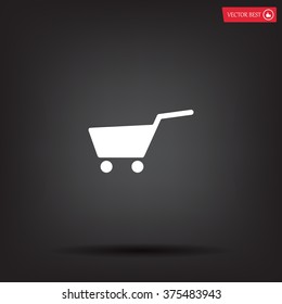 Vector shopping cart icon