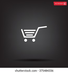 Vector shopping cart icon