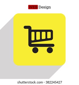 Vector shopping cart icon