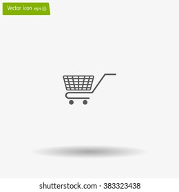 Vector shopping cart icon