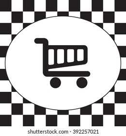 Vector shopping cart icon