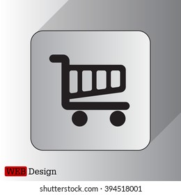 Vector shopping cart icon