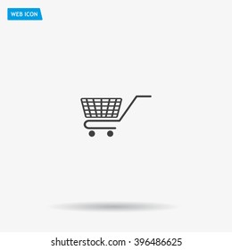 Vector shopping cart icon