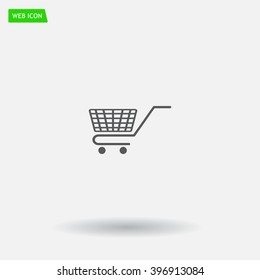 Vector shopping cart icon