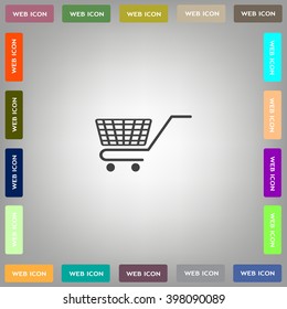 Vector shopping cart icon