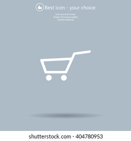 Vector shopping cart icon