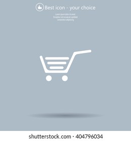 Vector shopping cart icon