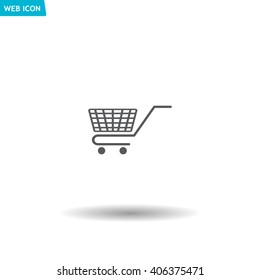 Vector shopping cart icon
