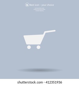 Vector shopping cart icon