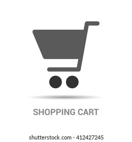 Vector shopping cart icon