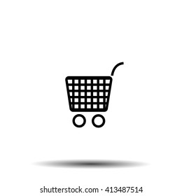 Vector shopping cart icon