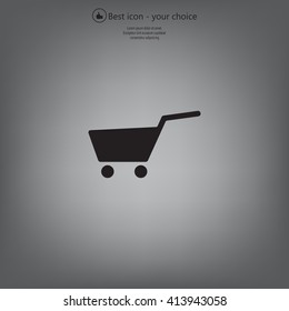 Vector shopping cart icon