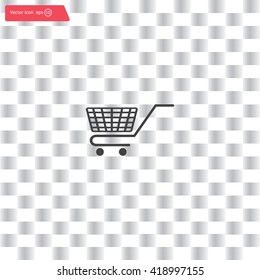 Vector shopping cart icon