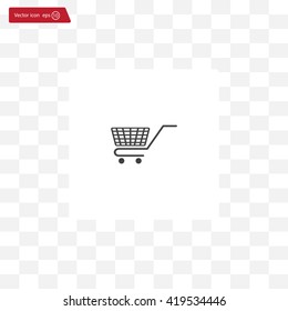 Vector shopping cart icon