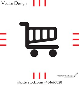 Vector shopping cart icon