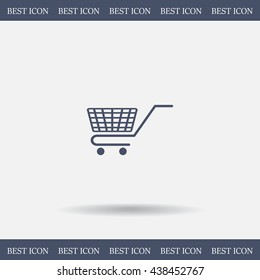 Vector shopping cart icon