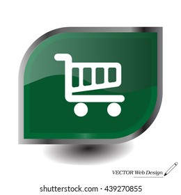 Vector shopping cart icon