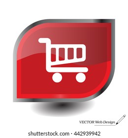Vector shopping cart icon