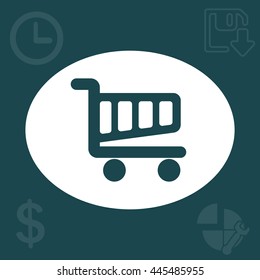 Vector shopping cart icon