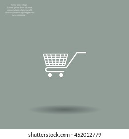 Vector shopping cart icon