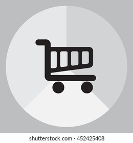 Vector shopping cart icon