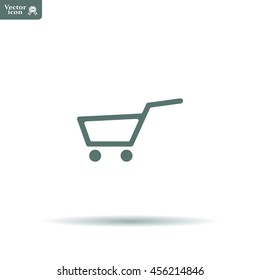 Vector shopping cart icon