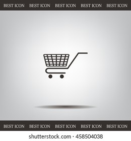 Vector shopping cart icon