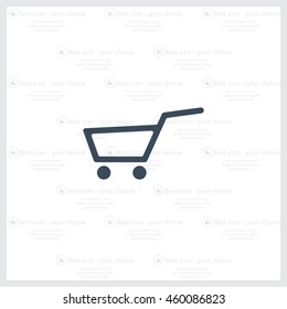 Vector shopping cart icon