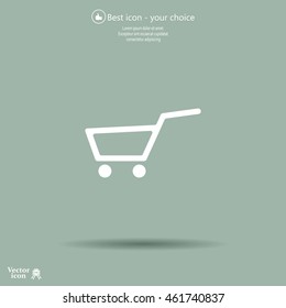 Vector shopping cart icon