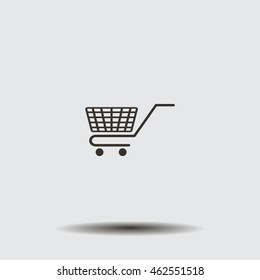 Vector shopping cart icon