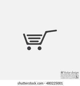 Vector shopping cart icon