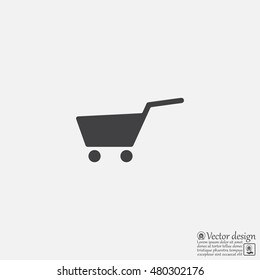 Vector shopping cart icon
