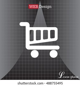 Vector shopping cart icon