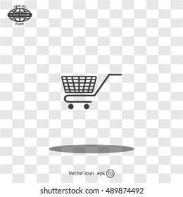 Vector shopping cart icon