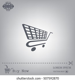 Vector shopping cart icon