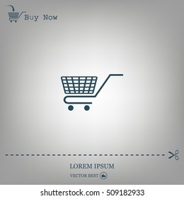 Vector shopping cart icon
