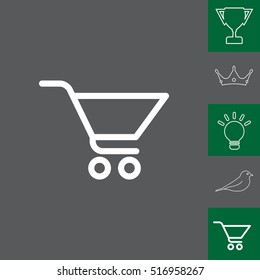 Vector shopping cart icon