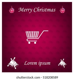 Vector shopping cart icon