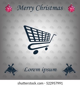 Vector shopping cart icon