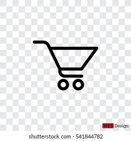 Vector shopping cart icon