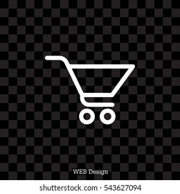Vector shopping cart icon